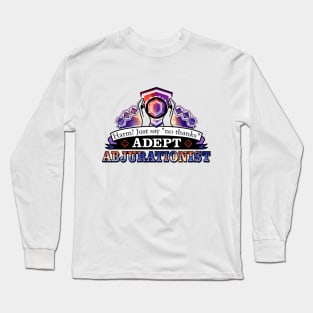 Adept Abjurationist Long Sleeve T-Shirt